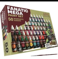 The Army Painter Warpaints Fanatic Mega Draft New Sealed 50 Free Paint Station