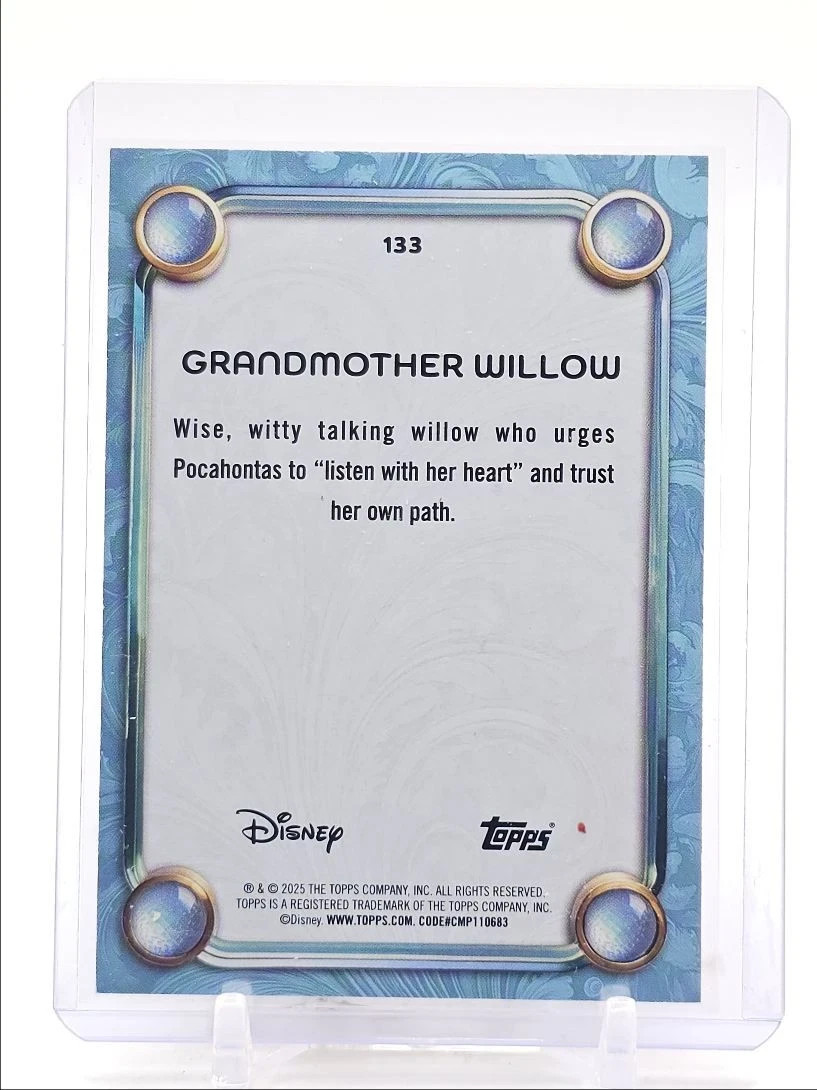 2025 Topps ディズニー Grandmother Willow シリ GRANDMOTHER WILLOW 2025 TOPPS DISNEY WONDER TIER 2 ORANGE 10/25 | eBay