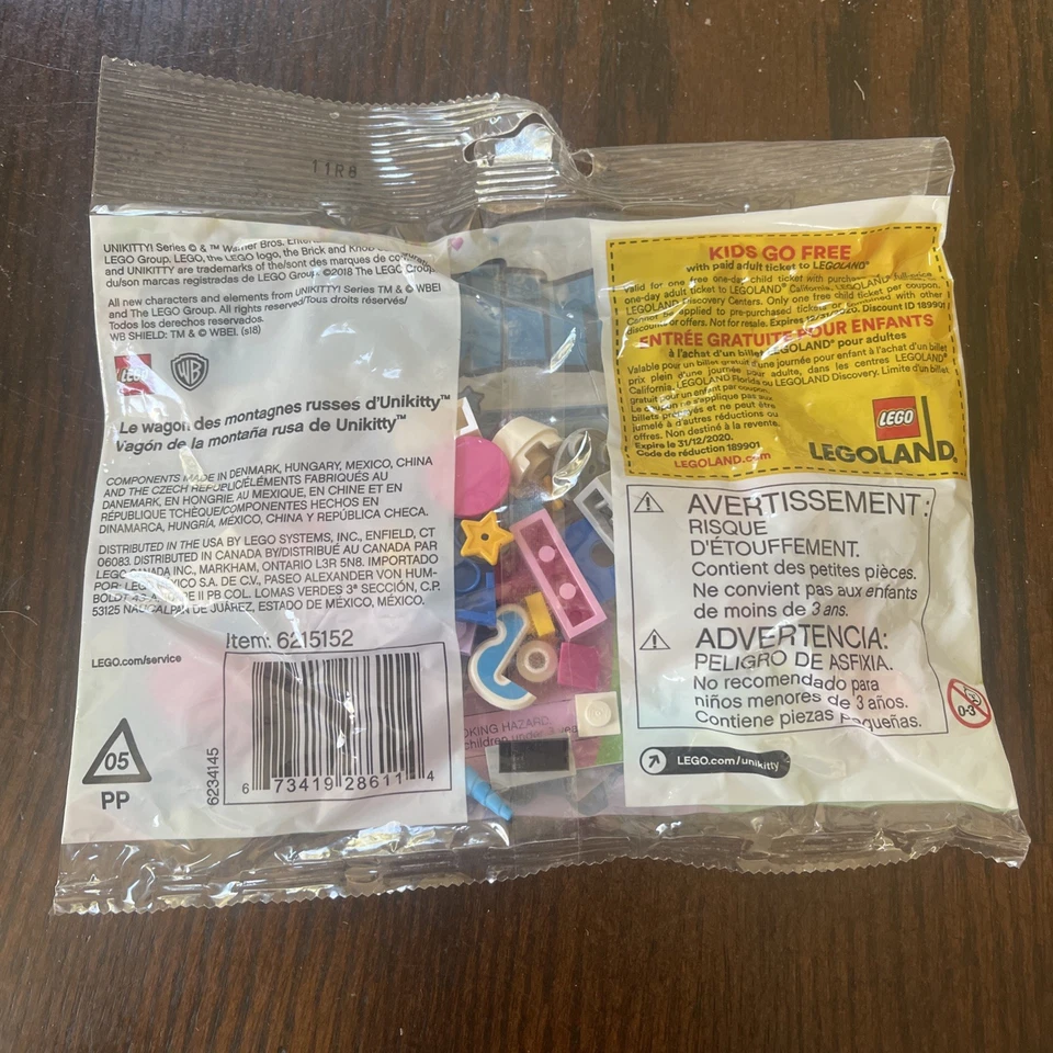 LEGO Unikitty! #30406: Unikitty Roller Coaster Wagon Polybag | Free Shipping!!! - Image 2 of 2