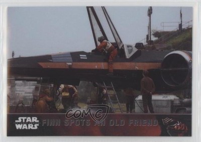 2016 Topps Star Wars: The Force Awakens Chrome Finn Spots an Old Friend #72 11ur