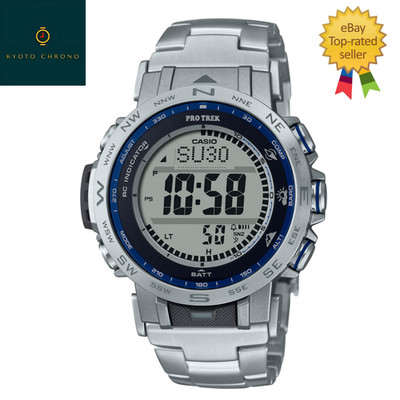 CASIO PRO TREK Climber Line PRW-31YT-7JF Silver Solar Diver 100m NEW Japan Watch