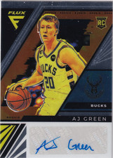 Panini 2022-23 Flux AJ Green Rookie Autograph Milwaukee Bucks FRS-AJG