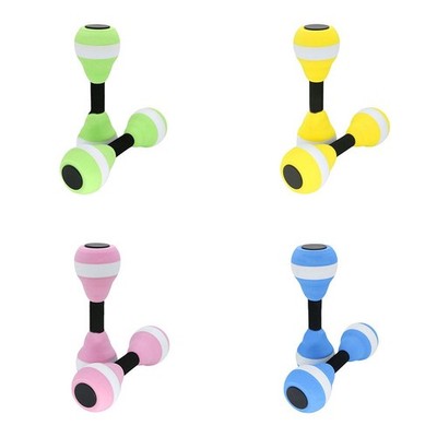 2er Packung Dumbbell Eva Schaumstoff Hantel f??r Aqua Fitness Schwimmen Training
