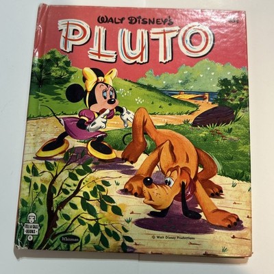 Vintage 1957 Walt Disney's Pluto Tell-A-Tale Books Whitman Publishing