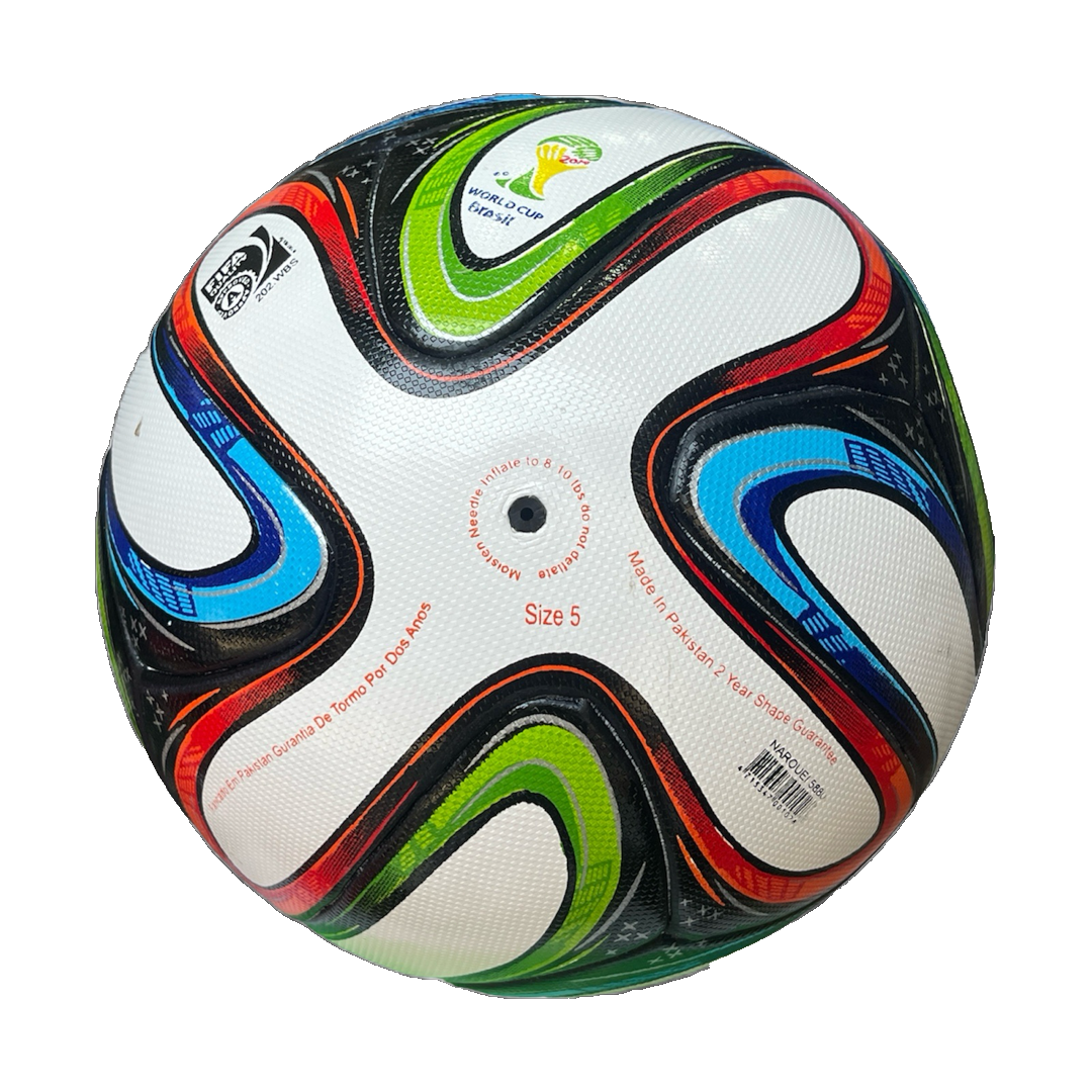 Brazuca 2014 World Cup Soccer Ball Size 5 – Official Style Match