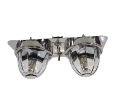 Peterbilt 379  Cab Light Bracket With 2 WML Light HolesAnd 2 Toggle Switch Holes