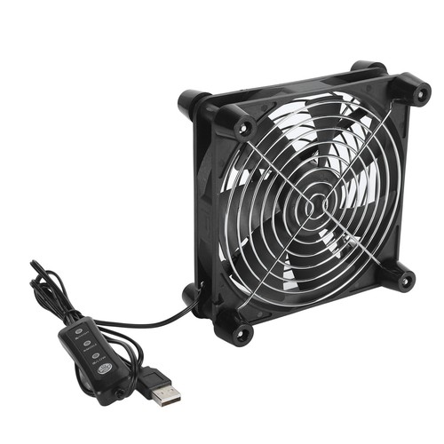 140mm Computer Fan 3 Speed 5V USB Powered 2800RPM Portable Computer Case Cool FG - Afbeelding 8 van 24
