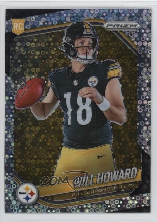 2025 Panini Prizm Rookie Variation No Huddle Prizm Will Howard #435 1th0