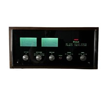 McIntosh MC2105 Power Amplifier Tested Working incl. Cabinet