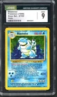 Pokemon Card - CGC 9 Blastoise 2/102 - Base Set Unlimited Holo - MINT