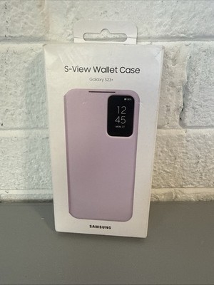 Samsung Galaxy S23 Plus Smart View Wallet Case Lilac - EF-ZS916CVEGWW