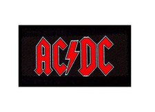 AC/DC Patch Classic Band Logo Highway to Hell Official New Black 10cm x 5cm 