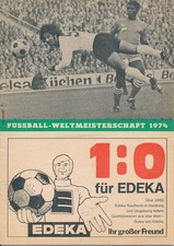 WORLD CUP 1974 IN GERMANY - East Germany DDR v West Germany - stadium edition