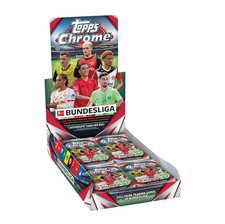 2025 Topps Chrome Bundesliga Soccer Hobby Box Brand New Sealed