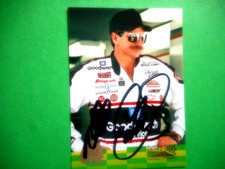 Dale Earnhardt signed 1996 Pinnacle SUN DROP Racers Choice 7x WC Nascar Card SD2