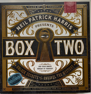 Neil Patrick Harris Presents BOX TWO - THEORY11 - Internal Seal intact