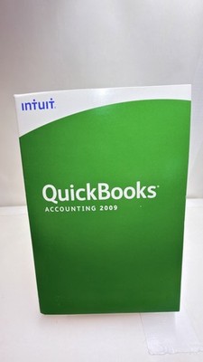 Intuit QuickBooks Pro 2009 Acctng. Software- (No outer box) CompW/ Manuals & Key