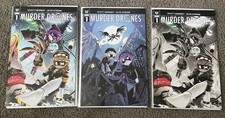 Murder Drones #1 – LOT OF 3 – 1st print Covers A, B + 2nd print