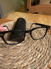 THOM BROWNE TB-402-A-BLK AUTHENTIC EYEGLASSES FRAME 49 20-146 EXC CONDITION