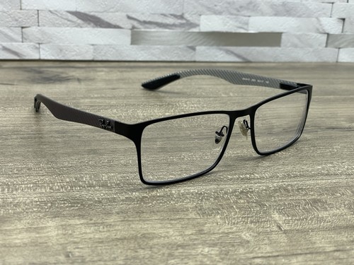 Ray Ban Eyeglasses Frames Only RB 8415 2503 Black 53-17-145 Carbon Fiber *CLEAN