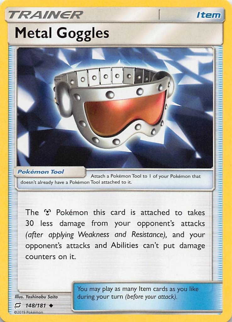 Metal Goggles 148/181 Uncommon Non Holo Pokemon TCG | Trainer Item 