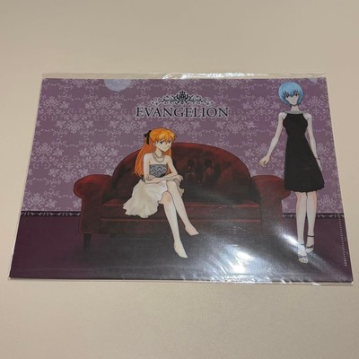 Evangelion Clear File Rei Ayanami Asuka Japan Anime
