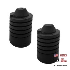 2 PCS Car Hood Stop Bumpers, Rubber Shockproof Noise-reducing Hood Buffer