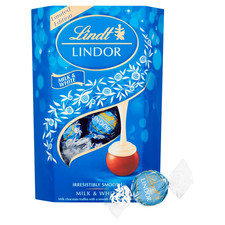 Lindor Milk  White Chocolate Truffles 200G