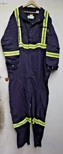 Bulwark Flame Resistant Coverall CAT2 2112 w/Reflective Trim - Mens 54-RG