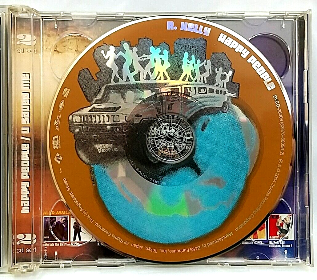 CD) R. Kelly – Happy People / U Saved Me, 2CD, Album, EX, BVCQ