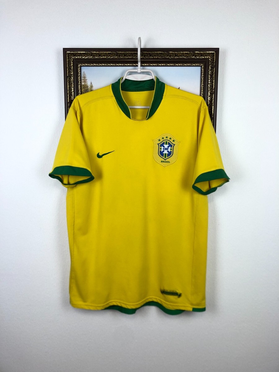 NIKE 2006 ブラジル代表（H）ユニフォームLサイズ Brazil Home football shirt 2006 Soccer Nike Jersey Mens Trikot