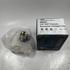 T&S Brass 1/2 Npt Female Eccentric Flanged Inlet 00AA - Free Shipping + Geniune