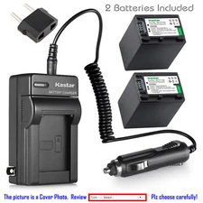 Kastar Battery and Normal Charger Kit for Sony NP-FV100 DCR-DVD900 HDR-XR520 SR8