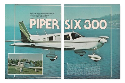 Piper Cherokee SIX 300 Aircraft Report 6/1/2024i