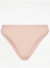 High Leg || Ladies  Soft Lace Knickers || Medium Briefs Underwear UK14