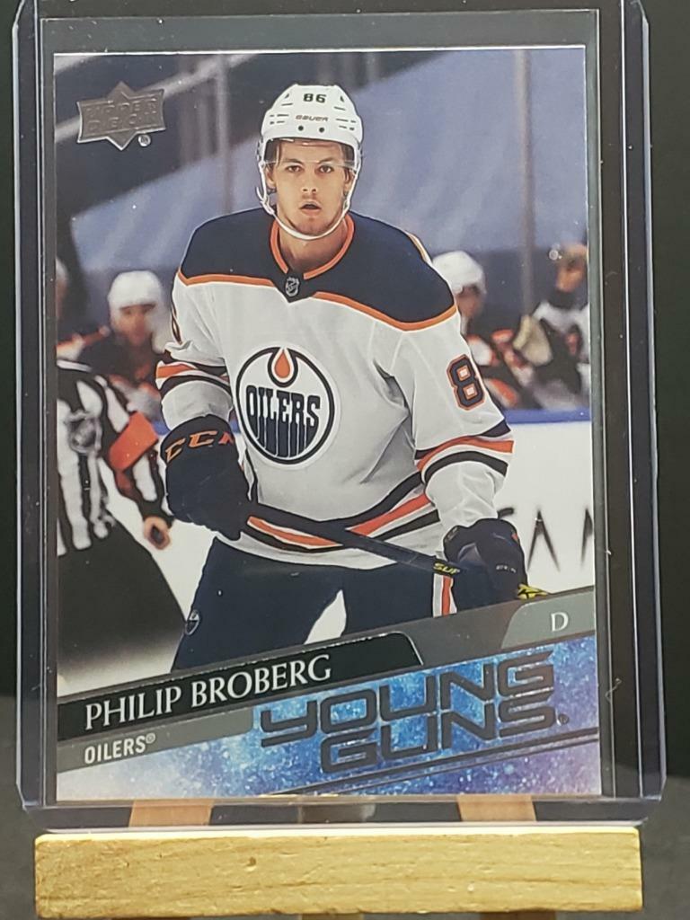 2020-21 Upper Deck Young Guns #204 Philip Broberg Rookie