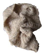 CHARTER CLUB Beige White Fuzzy Chunky Knit Infinity Scarf NWT $48