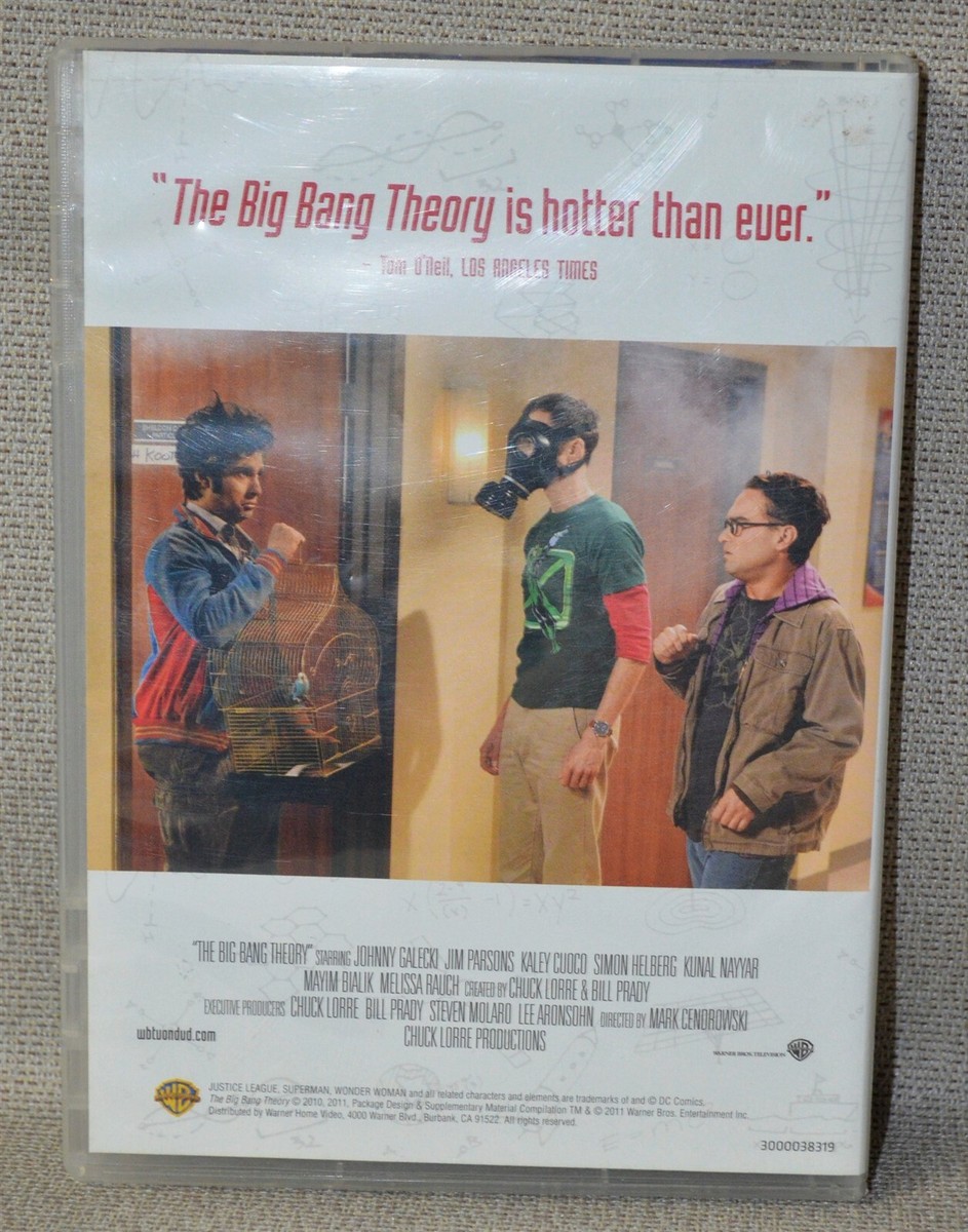 The Big Bang Theory Season 4 ~ DVD | eBay