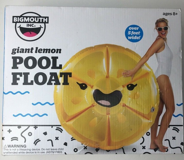 lemon float for pool