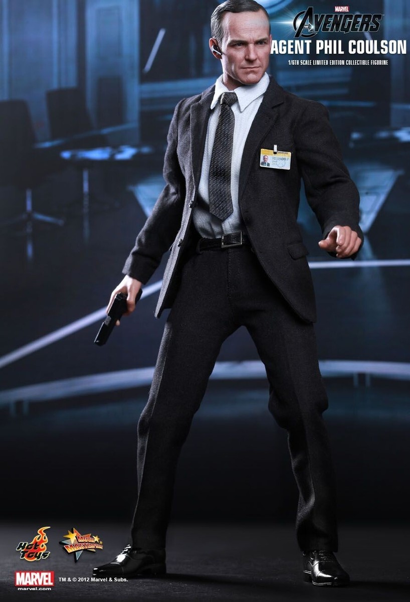 【美品】ホットトイズ　エージェント フィル コールソン ムービー・マスターピース】『アベンジャーズ』1／6スケール