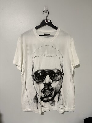 Kanye West Mugshot Shirt XXL 2011 Official Merchandise Tee Concert Tour NEW Face