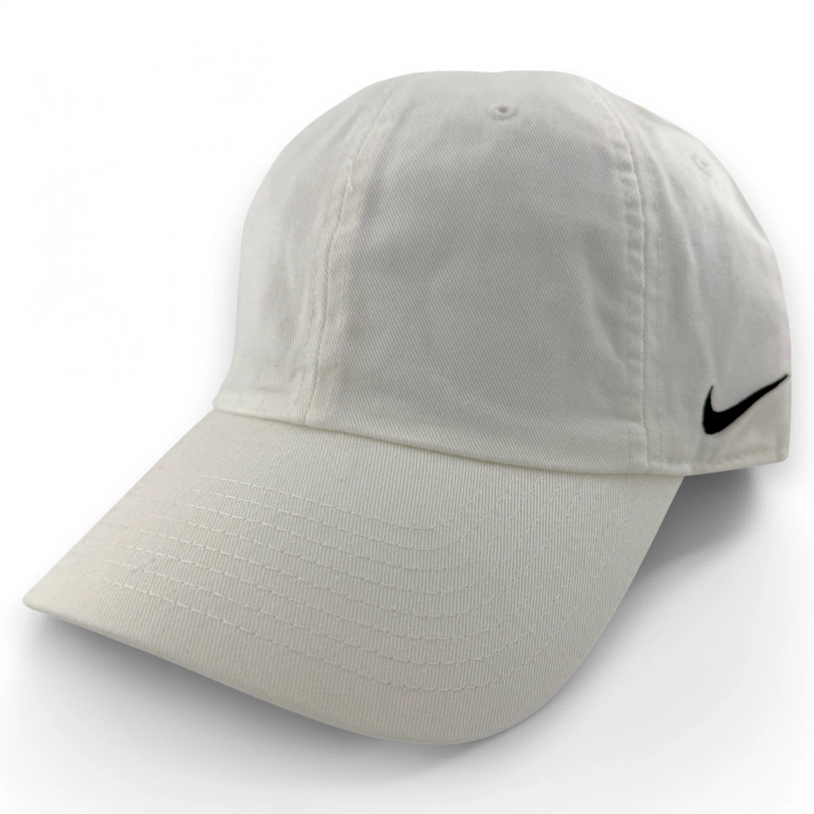 Nike Heritage 86 Team White BLANK for CUSTOMS 102699-100 Adjustable Dad Hat Cap