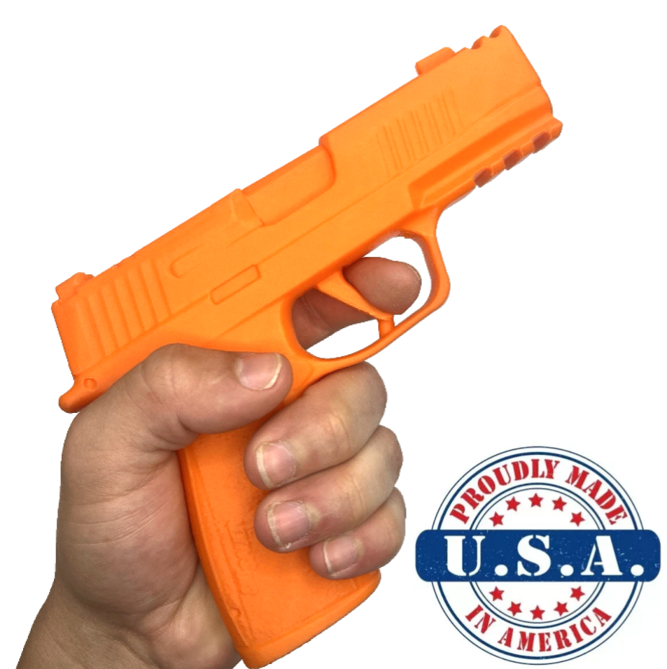 Orange Sig Sauer P365 XMacro Compatible Training Gun 1:1 Size Prop