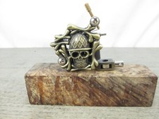 Tattoo Skull Tattoo Machine Shader 10 Wrap Coil Dual Bronze Tested