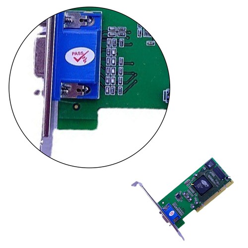 ATI Rage XL 8MB PCI VGA Desktop PC Video Graphics Card For Desktop PC Computer - Picture 2 of 14