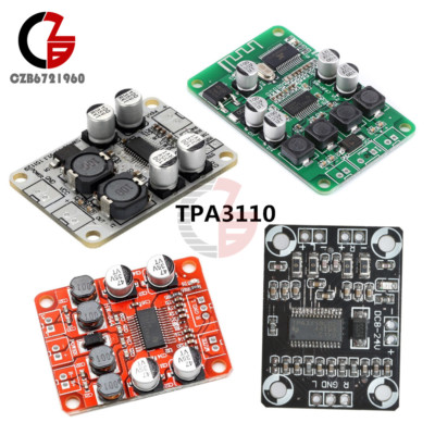 Dual/Mono Channel 15W+15W 30W TPA3110 Stereo Speaker Digital Amplifier Board 12V