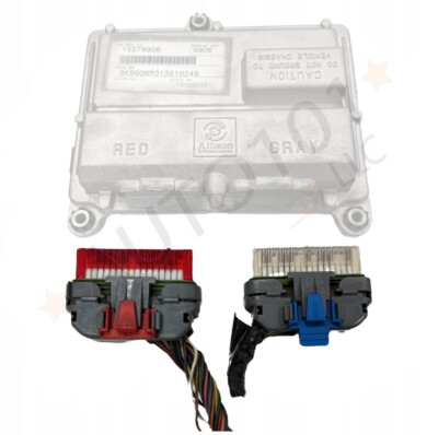  01-05 GMC Sierra Chevy Silverado Duramax Allison TCM Red & Gray Connectors