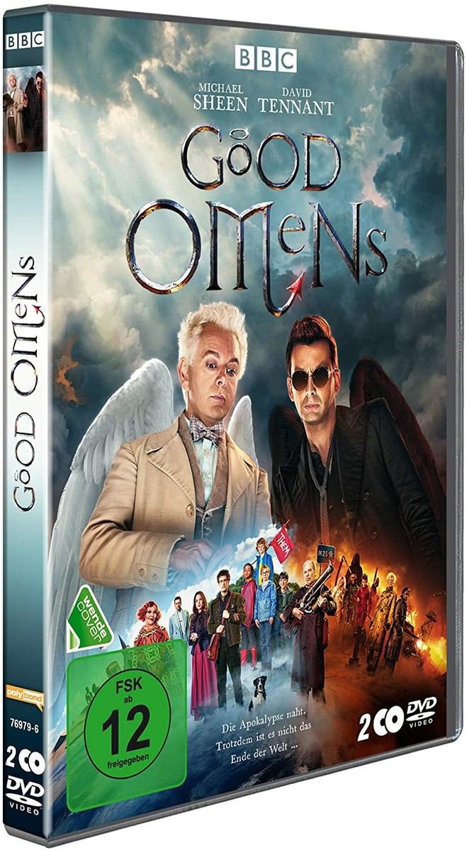 グッド・オーメンズ DVD GOOD OMENS 1 (2019) David Tennant + M. Sheen TV Season MiniSeries