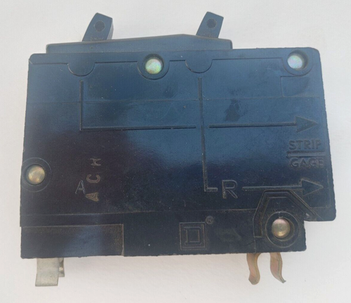 QOT20 20A 1 Pole Dual Tandem Circuit Breaker 120/240VAC - Imagen 2 de 5