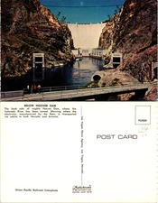 Hoover Dam and Power Plant Nevada AZ Postcard
